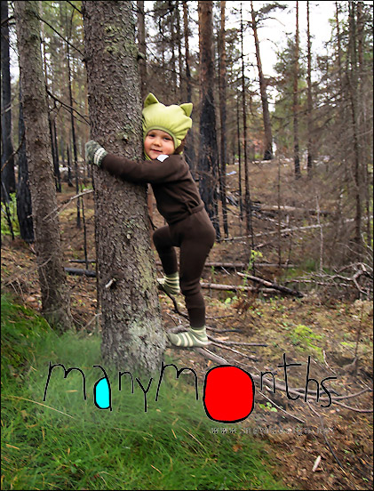 ManyMonths One Piece Suit Adventurer Chocolate SoftFeel LS